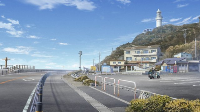 Parking Lot Below Lighthouse